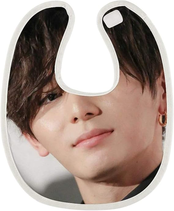 Amazon Co Jp 赤ちゃんにやさしい安心スタイ ビブ よだれかけ丸型スーパービブ 赤ちゃん 食事エプロン ソフトスタイ ベビー防水よだれかけ 子供食事用スタイ 山田涼介1 服 ファッション小物