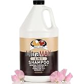 Best Shot UltraMAX Pro 4-in-1 Shampoo, Versatile Pet Shampoo, Ideal Pet Grooming Supplies, Ready to Use, Sweet Pea Essence, 1.1 Gallon