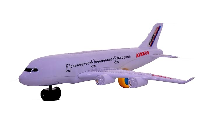 Lukas Aeroplane Toy for Kids with Beautiful Lights and Sound, Airplane Toy for Kids