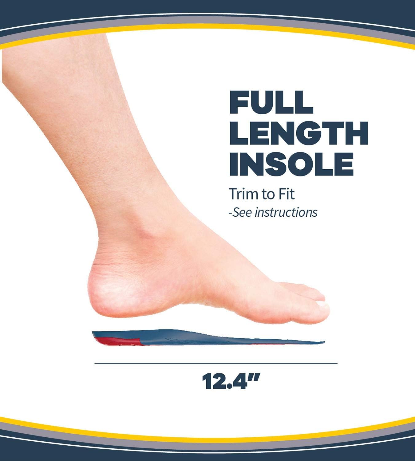Dr. Scholl's SORE SOLES Pain Relief Orthotics // Relieve Sore Feet with Cushioning, Shock Absorption and Stimulating Nodules that Massage your Feet (for Men's 8-14, also available for Women's 6-10): Health & Personal Care