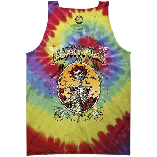 tie dye sleeveless t shirts