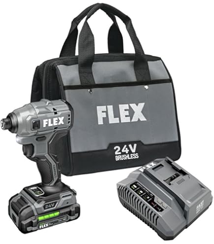 FLEX 24V Brushless Cordless 1/2-Inch 650 In-Lbs Torque 2-Speed