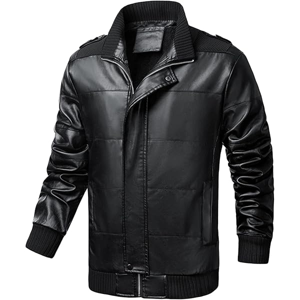 Gamer Classic Six Pockets Black Leather Jacket (XXS) at Amazon