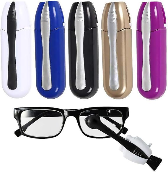 5 Pieces Eyeglasses Cleaner Kit,Cleaning Set with Microfiber Glasses