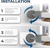Hoffenbach 4x Non-Slip Protectors for Baby Gate Wall Guards view 8