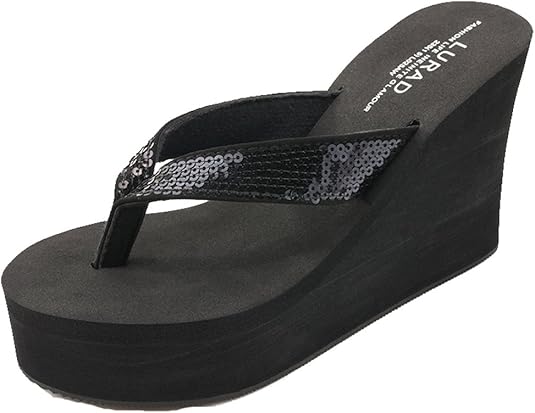 sparkly comfy sandals