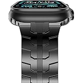 NewWays Grade 2 Titanium Band Compatible with Apple Watch Band for Men Ultra 3/2 /1 49mm Series11 10 46mm 45mm 44mm