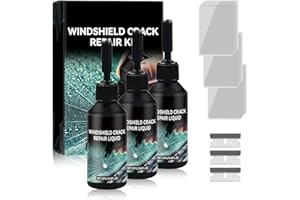 2025 New Glass Crack Repair Kit, Windshield Crack Repair Kit, Advanced Automotive Windshield Crack Repair Fluid, for Automoti