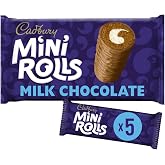 Cadbury Chocolate Mini Rolls 5pk 144g (Pack of 1)