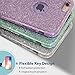 MILPROX Case Compatible with iPhone 6/6S, Bling Glitter Pretty Sparkle 3 Layer Hybrid Anti-Slick/Protective/Soft Slim TPU Case Compatible with iPhone 6s/6