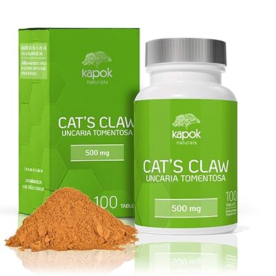 Buy Kapok Naturals Cat S Claw Or Una De Gato Capsules 500mg Cats Claw Herb For Joint Inflammation Joint Pain Relief And Digestive Support Supplement Natural Immune Booster 100
