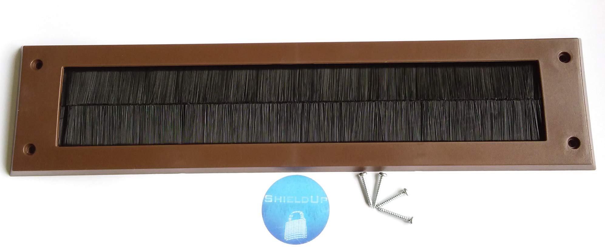 ShieldUp Brown Letterbox Draught Excluder