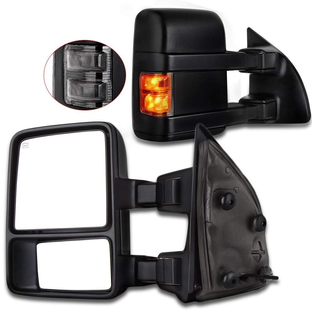 SCITOO Towing Mirrors fit 19992007 Ford F250 F350 F450 F550 Super Duty