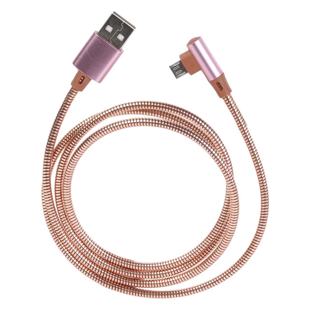 CABLE MICRO USB COLOR METAL