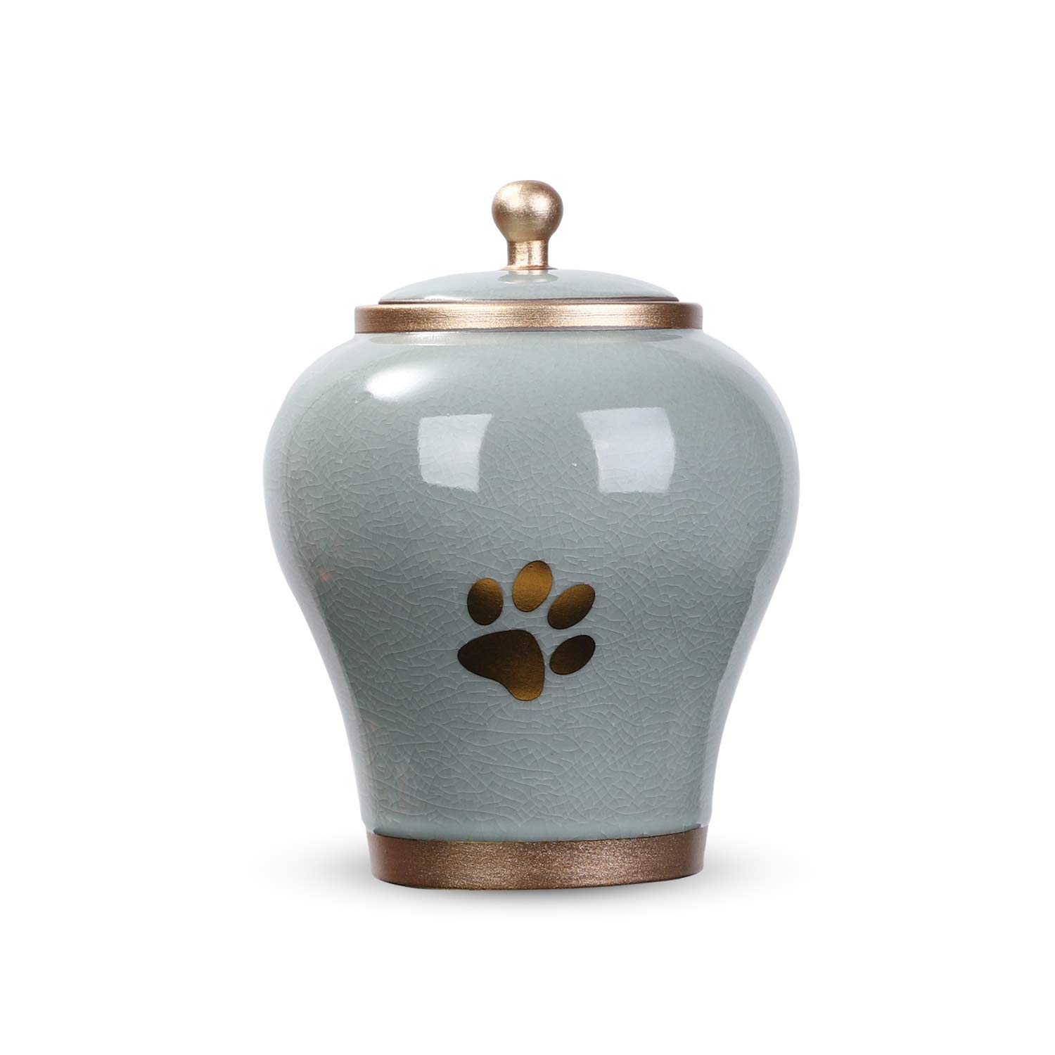 Youdear Memorials 6'' Handicrafts Pet Urns,Premium Urns for Dog and Cat Ashes,Suitable Size Cremation Urns for Ashes Up to 55 Cubic inches