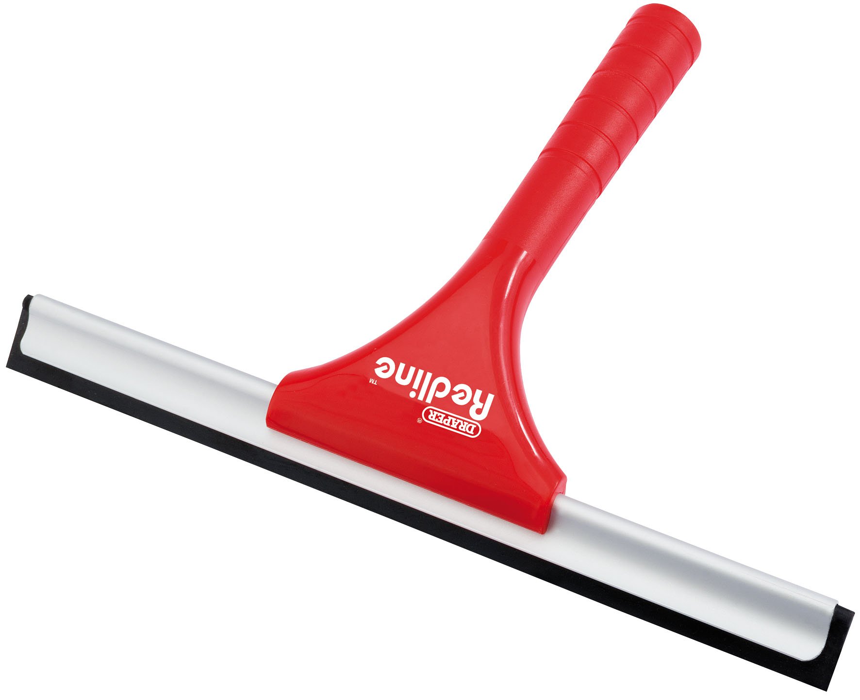 Draper Redline Window Cleaning Equipment | 250 mm Rubber Blade Squeegee | Plastic Handle Window Cleaner | 68427