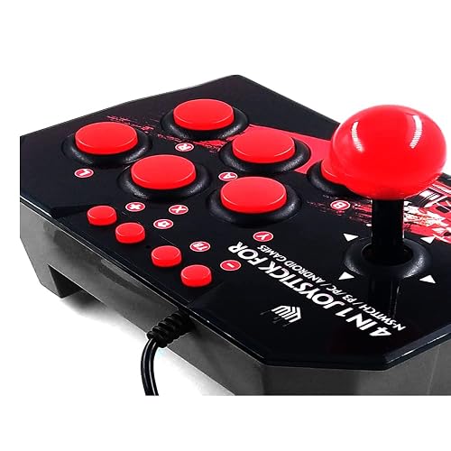 Hitbox Controller 4-in-1 Wired Arcade Fight Stick - Turbo Function For ...