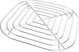 Bewinner Stainless Steel Fryer Cooking Rack for Crispi FN101 Roasting Baking Steaming Cooling Rack for Home Kitchen 1 X Fryer