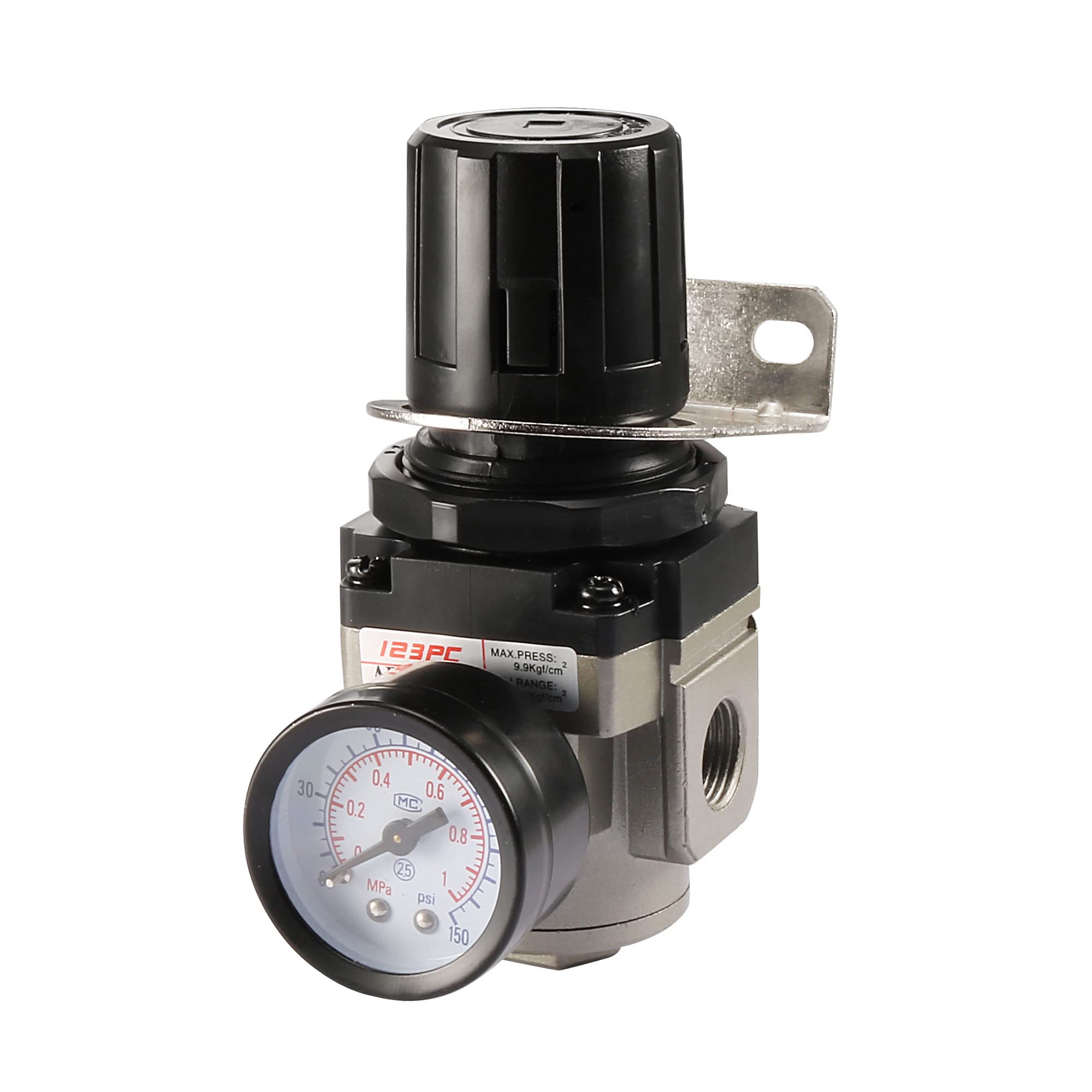 Sourcingmap AR3000-03 Pneumatic Air Source Treatment Pressure Regulator G 3/8