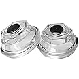 XTPTFABS Oil Bath Dust Caps, K71-704-00,Compatible with Dexter 9k-10K 8-415 430 General Duty Axles Built After July 2009, for Dexter 9K 10K 3.5" Threads Trailer Axle Plastic Cover 21-88 Oil Caps,2PCS