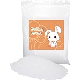 5 lb Plastic Poly Pellets Weighted Stuffing Beads, Weighted Beads for Stuffed Animals, Bean Bag Filler Beads, for Stuffed Animals Doll, Bean Bags, Shooting Bag, Crafts and Weighted Blankets.