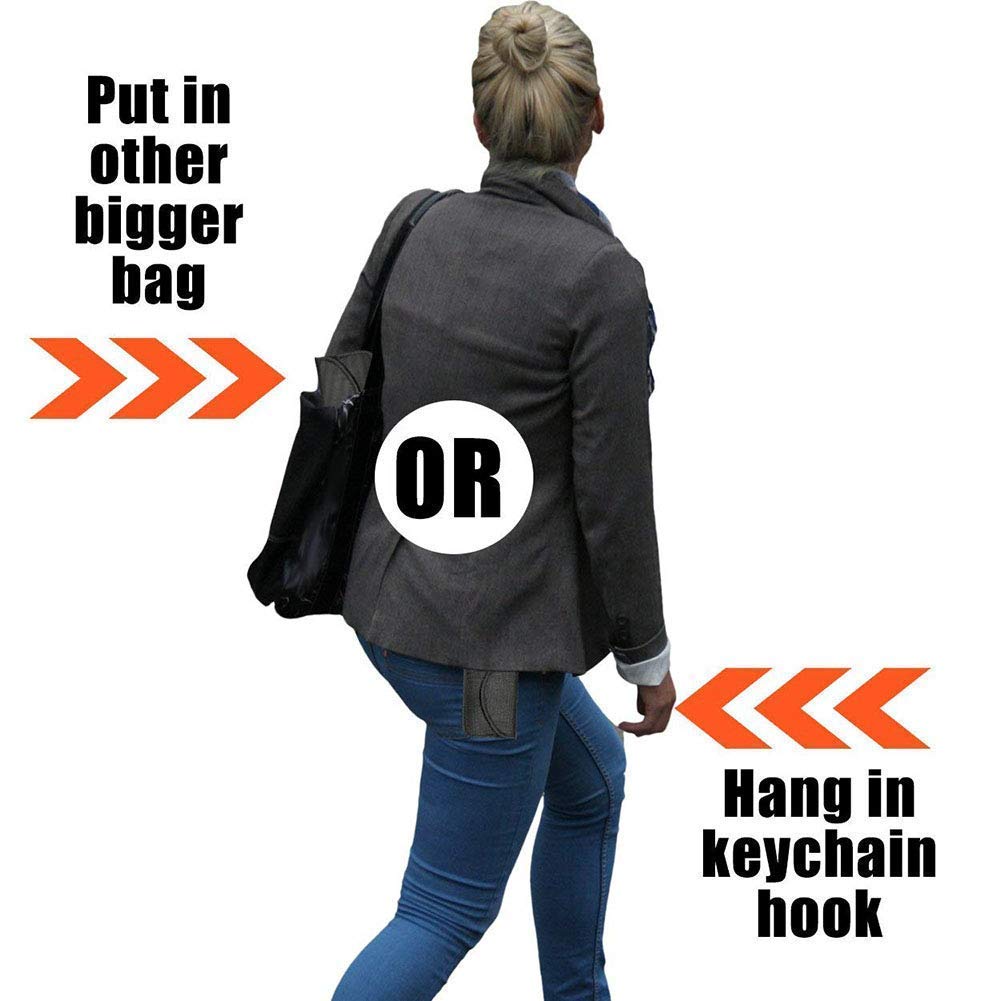 Keyless Go Schutz Autoschlüssel, ZOORE Aktualisierte Version Schutz Autoschlüssel Hülle & Zhülle Kreditkarte RFID Faraday Tasche, Verhindern Sie den Diebstahl Ihres Autos, RFID/NFC/WLAN/GSM/ Blocker