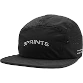 Sprints Blaze 5 Panel Hat | Lightweight Performance Running Cap, Breathable, Quick-Dry, Adjustable Fit | Unisex