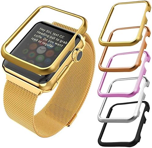 Apple Watch Case(42Mm), Bandmax Lightweight High Quality 18K Gold Plated Hard Protective Case For Apple Watch/Watch Sport/Watch Edition Accessories(Without Screen Cover) (729910474533)