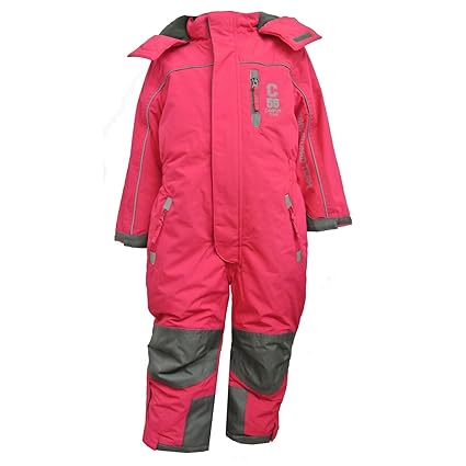 Outburst - Mädchen Schneeoverall Overall 10.000 mm Wassersäule, Pink - 3711919