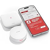 X-Sense Wi-Fi Listener for Smoke & Carbon Monoxide Detectors, Real-Time Alerts, Works with SBS50 Base Station (Included), Mod