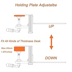 HTLAKIKJ Desk Mount for Flight Sim