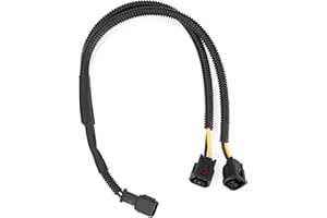 Car Horn Adapter Wiring Harness 1 to 2 Horn Adapter Connector Y Type Horn Special Plug Wiring Kit Compatible with Honda (2016