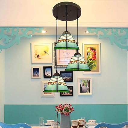 Creative Chandelier Style Früher,Tiffany-Stil Pendelleuchte Leuchte