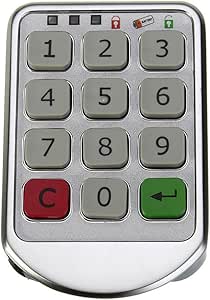 Electronic Gabinete Lock Kit Set, whitelotous Digital electrónica