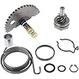 Glixal GY6 49cc 50cc 80cc 100cc Kick Start Gear Shaft with Idle Gear Sets for 139QMB 139QMA Chinese Scooter Moped ATV Go Kart Engine