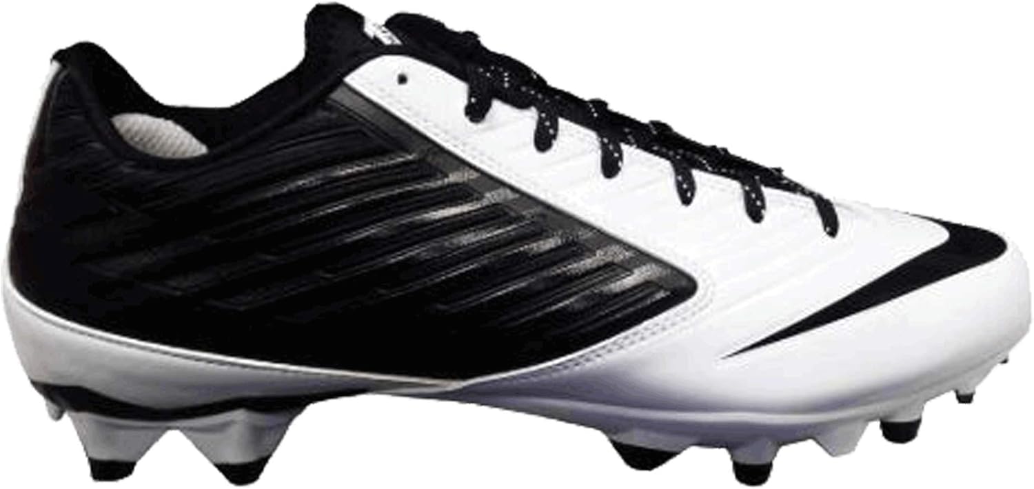 Amazon.com | Nike Mens Vapor Speed Low TD Football Cleats White/Black | Soccer