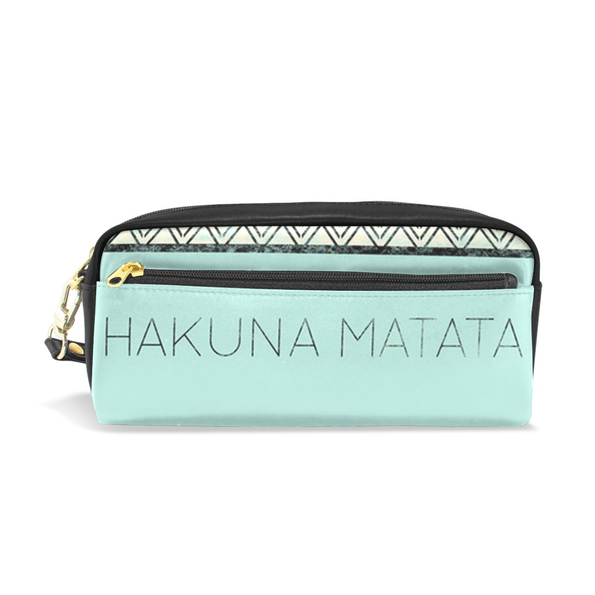 JSTEL Vintage School Pencil Bag for Kid Boys Children Teens Pen Holder Cosmetic Makeup Bag Women Durable Stationery Pouch Bag Large Capacity