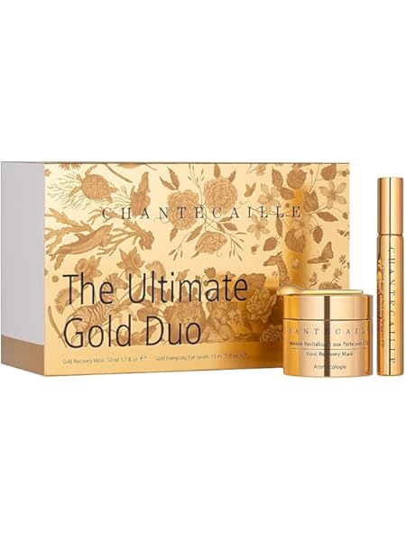 Chantecaille The Ultimate Gold Skin Care Duo — Gold Recovery Mask & Gold Energizing Eye Serum