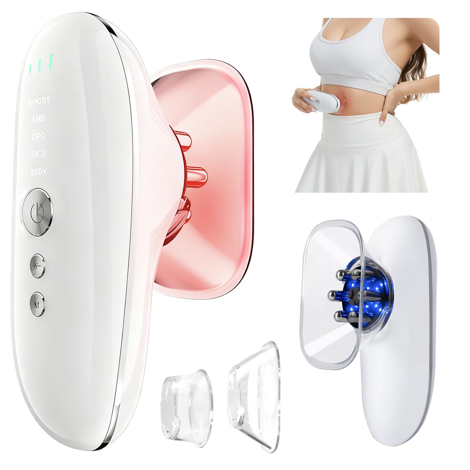 Photo 1 of DiDEER 5-in-1 Body Sculpting Machine - Best Cellulite Removal Machine – Lymphatic Drainage Massager, Anti Cellulite Massage Tool & Skin Tightening for Face, Belly, Arms, Legs, Waist, Love Handles