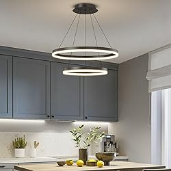 Matven Modern Ceiling Chandelier Light, Acrylic