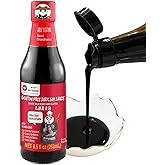 Healthy Gluten-Free Chinese Dark Soy Sauce | 1400 Years of Natural Brewing | No Preservatives, Non-GMO, Wheat-Free | Ideal for Stir-Fry, Stews, Pickling & Food Coloring (8.5 fl oz, 1 Pack) - Sauce Grandmaster