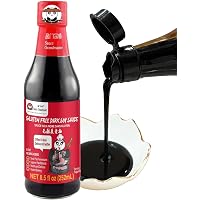 Sauce Grandmaster Gluten-Free Light Soy Sauce, 365-Day Aged, Alcohol-Free, Non-GMO, No Additives, 8.5 fl oz | Deep Umami for Sushi, Marinades, Stir-Fries & More
