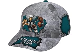 JIVEELS Football City Style Baseball Cap for Men Women Adjustable Snapback Hat Dad Hat for Sports Fan Gift Game Day Headwear