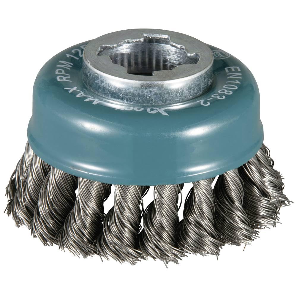 Makita D-73374 X-Lock Knotted Wire Brush 80mm 0.35mm