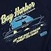 Popfunk Dexter Bay Harbour Moonlight Fishing T-Shirt & Stickers, Large, Navy
