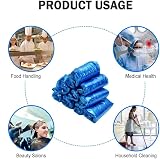 HOT BARGAINS Disposable Arm Sleeves Waterproof Cover Blue One Size Pack 300 view 3
