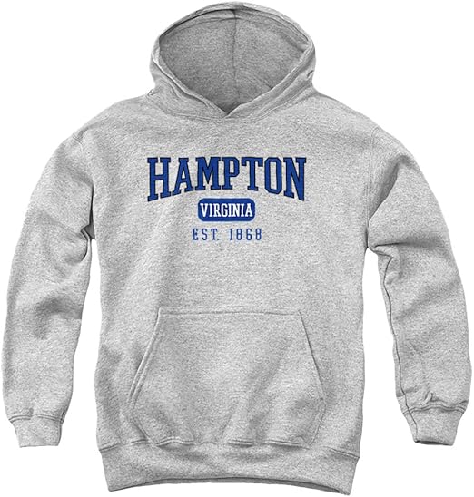 Hampton University Official Founded Date Unisex Youth Pull