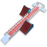 Ribowri Starting Blocks for Track and Field, Aircraft-Grade Aluminum, Heavy Duty, 25 Inch, 6 Adjustable Angles, Sprint Pedal