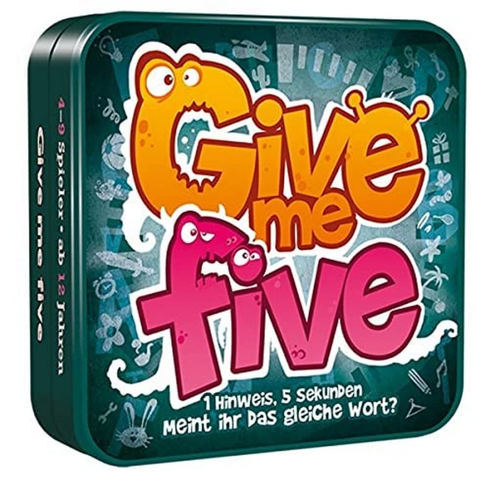 Asmodee Give Me Five Party Game Card Game German