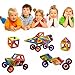 Security Magnetic Building Blocks Stacking Toys for Boys Girls, Magnet Tiles Kits for Kids (Above 3 Year-Old ) - 46 PCS